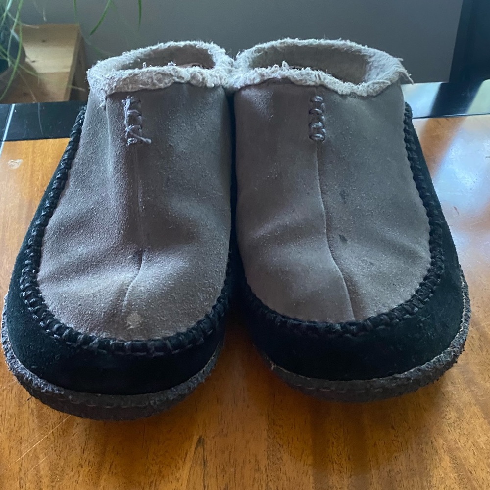 Sorel slippers used.